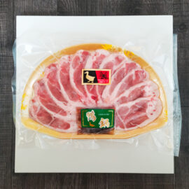 鴨鍋用スライス鴨肉のパック
